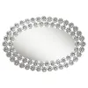 CoasterElevations 961615 Colleen - Oval Wall Mirror - Silver