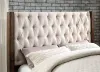 Furniture of America CM7577Q-BED Hutchinson - Queen Bed - Rustic Natural Tone / Beige