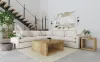 Coaster Fine Furniture 551451-SETA Hobson - 5 Piece Upholstered Modular Sectional Sofa - Ivory