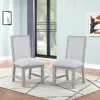New Classic D2442-20 Fiona - Dining Side Chair (Set of 2) - Mist Gray