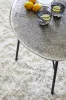 Ashley Furniture T836-6 Laverford - Round End Table - Chrome / Black