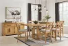 Ashley Furniture D773/32/124(3) Ashley Furniture D773/32/124(3) Havonplane - 7 Pc. - Counter Extension Table, 6 Upholstered Barstools - Brown