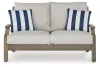 Ashley Furniture P701-835 Rainier Ranch - Loveseat With Cushion - Brown / Beige