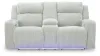 Ashley Furniture PC6420318 Ashley Furniture PC6420318 Forest Lake - Power Reclining Loveseat With Console / Adj Headrest - Alloy