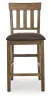 Ashley Furniture PCD592-124 Urbinforte - Upholstered Barstool (Set of 2) - Light Brown