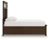 Ashley Furniture B849B2 Ashley Furniture B849B2 Taffenbrook - Queen Panel Storage Bed - Medium Brown