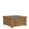Riverside Furniture 48803 Windsor - Square Cocktail Table - Brandy