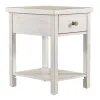 Liberty Furniture 406W-OT1023 Liberty Furniture 406W-OT1023 Modern Farmhouse - Drawer Chair Side Table - White
