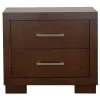 CoasterEssence 200711KE-S4 Jessica - 4 Piece Eastern King LED Bedroom Set - Cappuccino