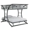 CoasterElevations 460078 Stephan - Metal Full Over Full Bunk Bed - Gunmetal