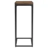 CoasterEveryday 931147 Sergio - Engineered Wood C-Shaped Side Table - Rustic Tobacco