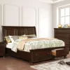 Furniture of America CM7590CH-M Castor - Mirror - Brown Cherry