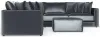 Jackson Furniture Industries 2245/36/31/59/37/12-23 Remington - 5 Piece Modular Sectional And 1 Included Cocktail Ottoman - Slate