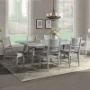 Intercon MR-CH-530C-WWH-RTA Modern Rustic - Panel Chair - Weathered White