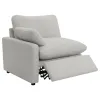 Coaster Fine Furniture 609562P Collins - 2 Piece Upholstered Power Reclining Loveseat - Gray