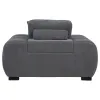 Coaster Fine Furniture 509967 Octavia - Upholstered Track Arm Accent Chair - Charcoal Gray