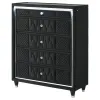 Coaster Fine Furniture 223165 Lorient - 5-Drawer LED Chest of Drawers - Black