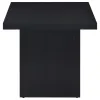 Coaster Fine Furniture 706408-S2 Devar - 2 Piece Square Cocktail Coffee End Table Set - Black