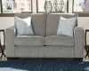 Ashley Furniture 8721435 Ashley Furniture 8721435 Altari - Loveseat - Alloy