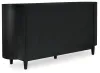 Ashley Furniture D821-60 Rowanbeck - Dining Room Server - Black