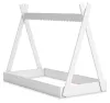 Ashley Furniture EB1810-121 Hallityn - Twin Tent Complete Bed In Box - White