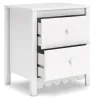 Ashley Furniture EB1810/231/245/156/112/292(2) Ashley Furniture EB1810/231/245/156/112/292(2) Hallityn - 6 Pc. - Dresser, Chest, Full Panel Platform Bed, 2 Nightstands - White