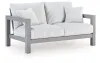 Ashley Furniture PCP695-835 Hurley Park - Loveseat With Cushion - Gray