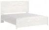 Ashley Furniture B1190/31/36/72/97 Ashley Furniture B1190/31/36/72/97 Gerridan - 4 Pc. - Dresser, Mirror, King Panel Bed - White / Gray