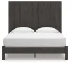 Ashley Furniture PCB3370B8 Fraluna - King Panel Bed - Charcoal