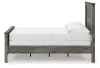 Ashley Furniture B4480B19 Ashley Furniture B4480B19 Frandern - Full Panel Bed - Black / Gray