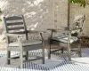 Ashley Furniture P802/625/601A(3) Visola - 7 Pc. - Dining Set with 6 Chairs - Gray