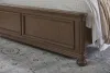Pulaski Furniture P412-BR-K6-KIT7 Pulaski Furniture P412-BR-K6-KIT7 Saddle Creek - California King Upholstered Panel Bed With 2 Bachelor Chest - Timber Brown