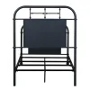 Liberty Furniture 179-BR11H-N Liberty Furniture 179-BR11H-N Vintage Series - Twin Metal Headboard - Navy