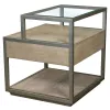 Riverside Furniture 50308 Sophie - Rectangular End Table - Natural
