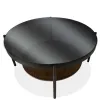 Riverside Furniture 42202 Felix - Round Cocktail Table - Black