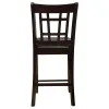 CoasterEveryday 102889 Lavon - Wood Counter Chair (Set of 2) - Black And Espresso