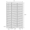 CoasterEveryday 4622 Carrie - 3-Panel Room Divider Folding Shoji Screen - Black