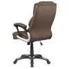 CoasterEssence 881184 Nerris - Upholstered Adjustable Home Office Desk Chair - Brown