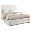 Coaster Fine Furniture 302053KE Knox - Upholstered Eastern King Platform Bed - Cream