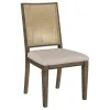 Coaster Fine Furniture 108312 Matisse - Woven Rattan Back Dining Side Chair Brown (Set of 2) - Dark Brown