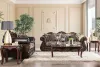 Furniture of America SM6405-LV Jamael - Loveseat - Brown / Espresso