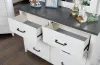 Furniture of America CM7467WH-D Priam - Dresser - White / Gray
