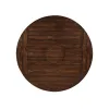 Furniture of America CM3152RPT Meagan - Round Counter Height Table - Brown Cherry