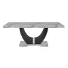 New Classic 40-3765-D4C Lyra - Dining Table & 4 Chairs - Gray