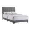 Intercon UB-BR-ADYFUL-GNM-C Addyson - Upholstered Full Bed - Gunmetal