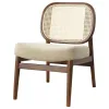 Coaster Fine Furniture 900621 Rayo - Rattan Cane Back Accent Chair With Padded Seat - Camel