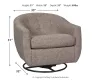 Ashley Furniture A3000003 Upshur - Swivel Glider Accent Chair - Taupe