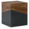 Ashley Furniture A4000311 Trailbend - Accent Table - Brown / Gunmetal