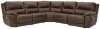 Ashley Furniture U71604S8 Ashley Furniture U71604S8 Dunleith - 5-Piece Power Reclining Sectional - Chocolate