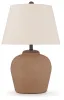 Ashley Furniture L207464 Scantor - Metal Table Lamp - Rust